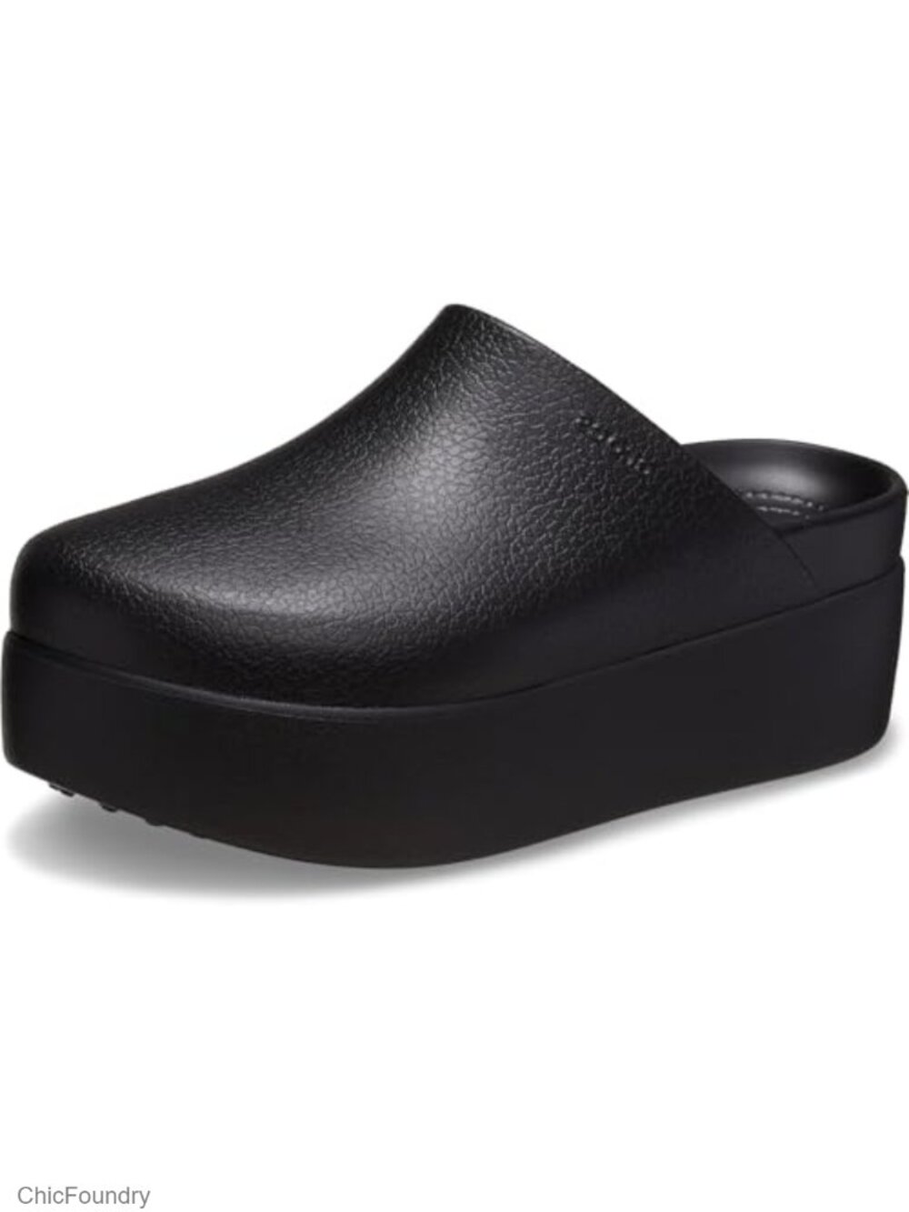 Dylan Platform Clog Leather Mules Slip-On Casual Comfort Shoes